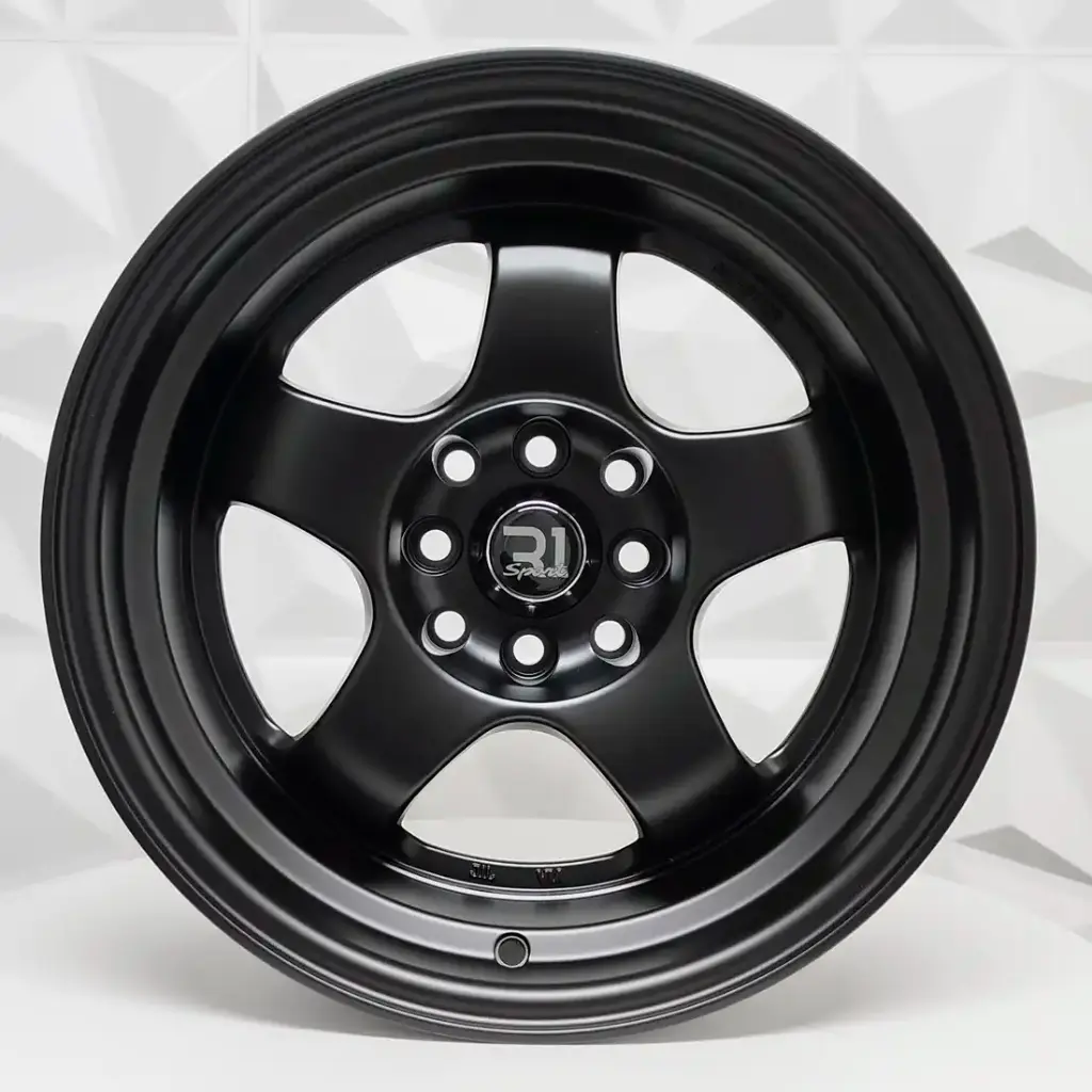 RIN 15X8.25 4-100/114.3 R1 SPORT QC5216 MATT BLACK ET0 CB73.1
