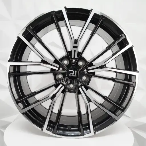 [198569F] RIN 19X8 5-120 R1 SPORT BH2019 BLACK MACHINE FACE ET35 CB74.1